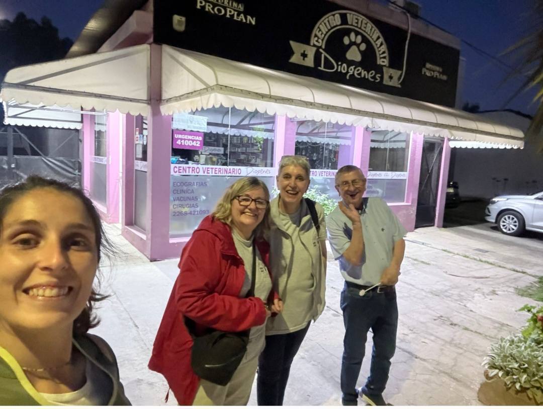 Equipo fundador de Veterinaria Diógenes en sus inicios